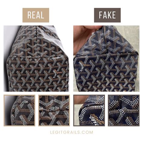 how to spot fake goyard tote bag|authentic goyard handbags.